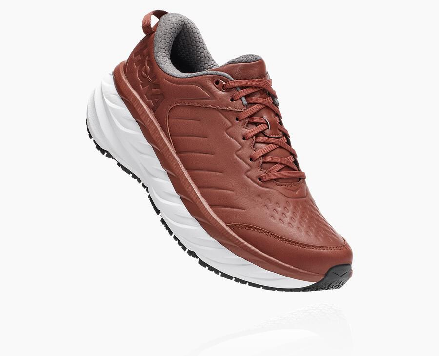 Hoka Mens Running Shoes NZ - Hoka Bondi Sr Brown (SGP538406)